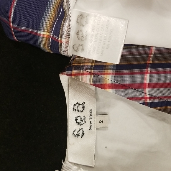 💕SEA NEW YORK💕 Rooney Relaxed Midi Dress ~ Plaid Size 2 - Picture 14 of 16